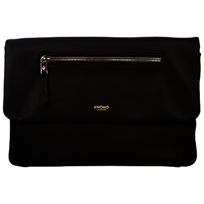 Knomo Elektronista Digital Clutch Bag, 10 , Black